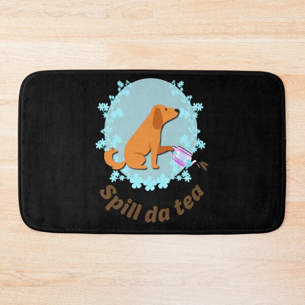 Item preview,  Spill Da Tea Dog Golden Retriever designed and sold by Earthchild8888.