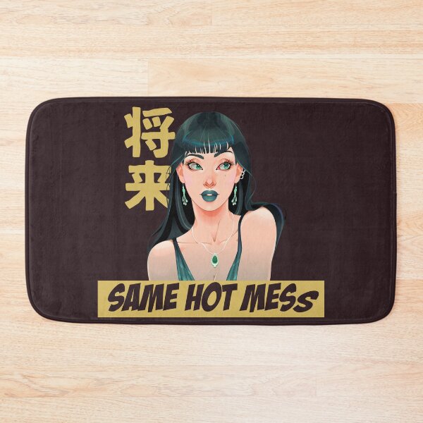 Item preview, Same Hot Mess Sassy Print designed and sold by ClickAlt.