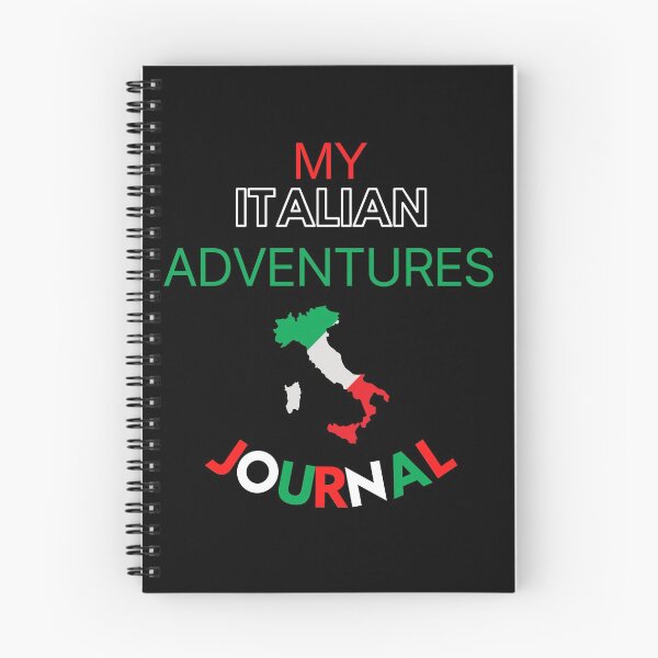 Item preview, My Italian Adventures Journal designed and sold by AtarangiDesigns.