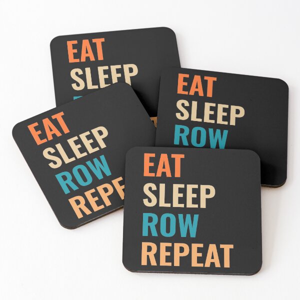 Item preview, Eat Sleep Row designed and sold by TINASTORESHOPE.