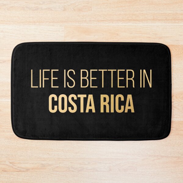 Item preview, Life is better in Costa Rica in Gold designed and sold by XCIV.