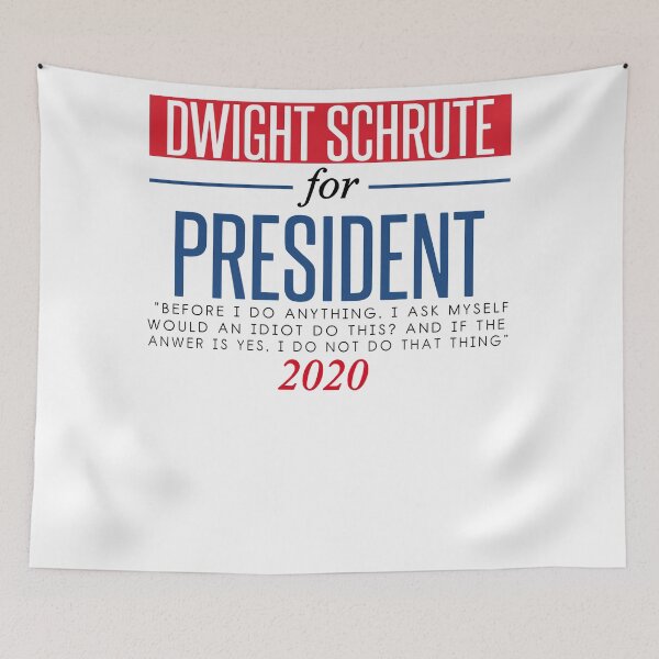 Item preview, Dwight Schrute For President  designed and sold by LadyJuan.