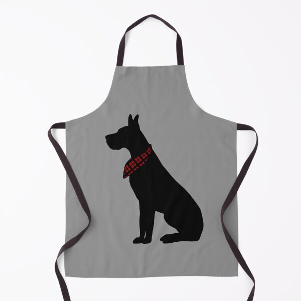 Item preview, Great Dane with Red Plaid Bandana designed and sold by taylorrowan.