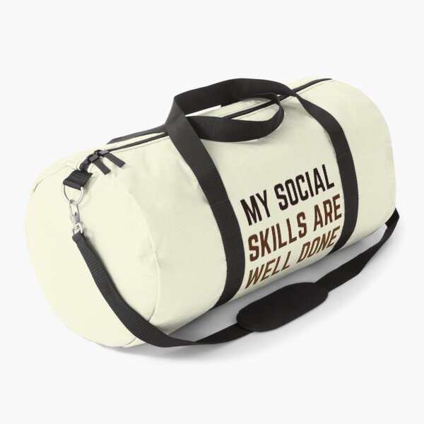 Item preview, My Social Skills Are Well Done - Barbeque - Funny Text designed and sold by DrawingBoard.