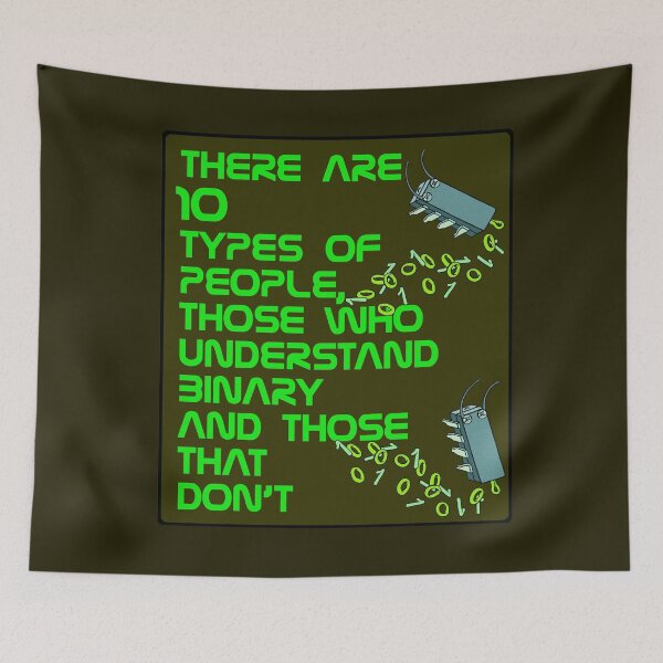 Item preview, Binary Language  designed and sold by sandpiperstudio.