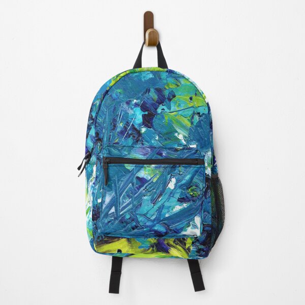 Item preview, dark blue crystal water painting pattern designed and sold by anzus13carlett.