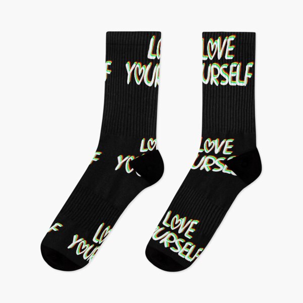 Item preview, Love Yourself Hearts Text Multicolor 1 designed and sold by everything4eva.