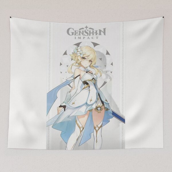 Item preview, Female Traveller Genshin Impact designed and sold by Modud Moin.