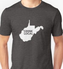 West Virginia Drink Local WV Unisex T-Shirt