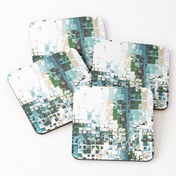 Item preview, Blue And Green Abstract designed and sold by Phil Perkins.