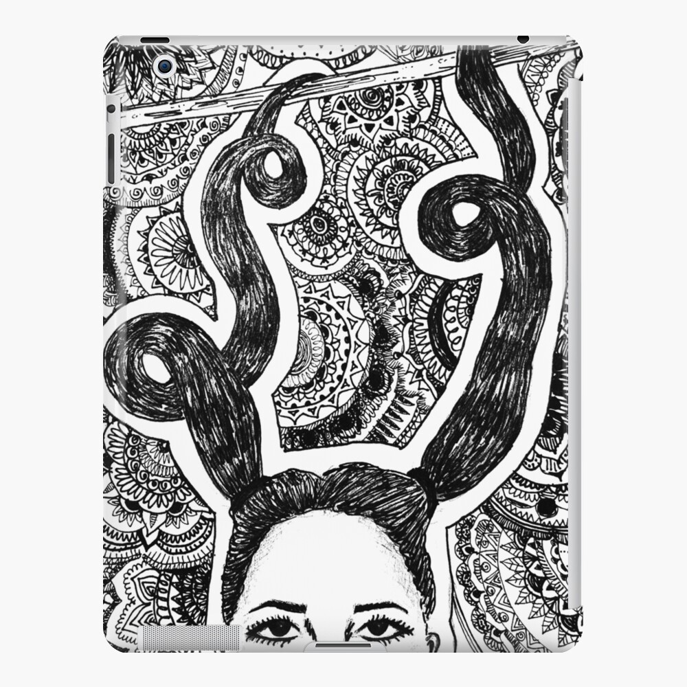 ponytails iPad Case & Skin