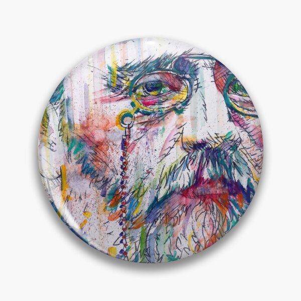 Item preview, EMILE ZOLA - watercolor portrait .2 designed and sold by lautir.