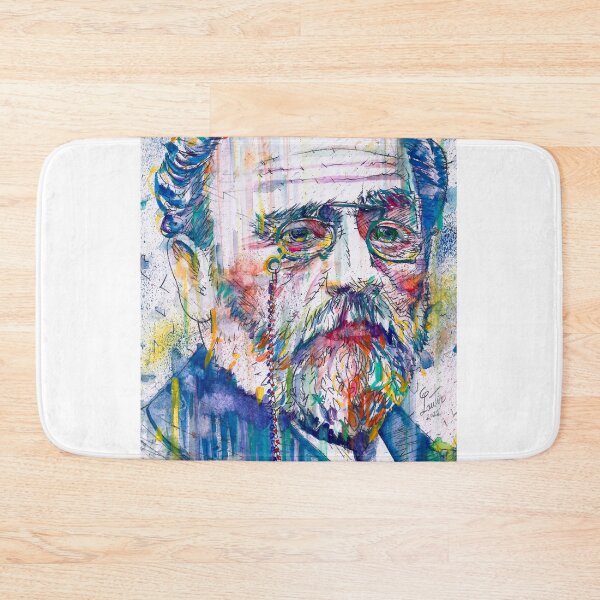Item preview, EMILE ZOLA - watercolor portrait .2 designed and sold by lautir.