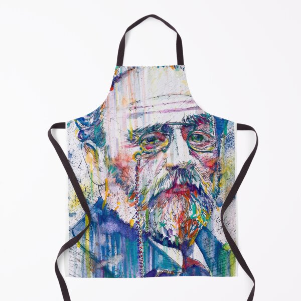 Item preview, EMILE ZOLA - watercolor portrait .2 designed and sold by lautir.