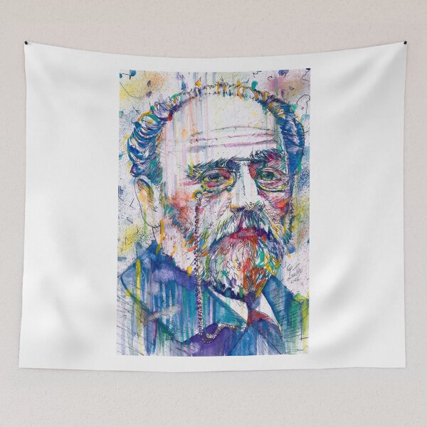 Item preview, EMILE ZOLA - watercolor portrait .2 designed and sold by lautir.