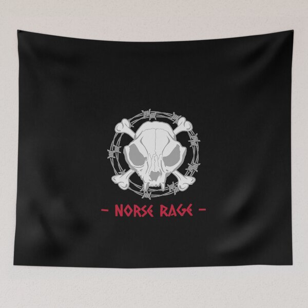 Item preview, Viking Skull - Norse Rage designed and sold by NoelNimmad.