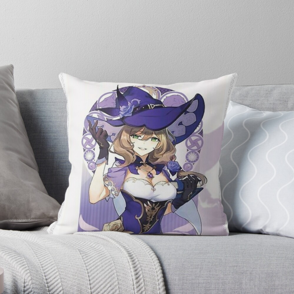 lisa genshin impact pillow