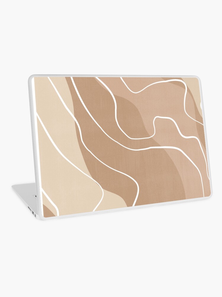 Neutral Abstract Laptop Sleeve