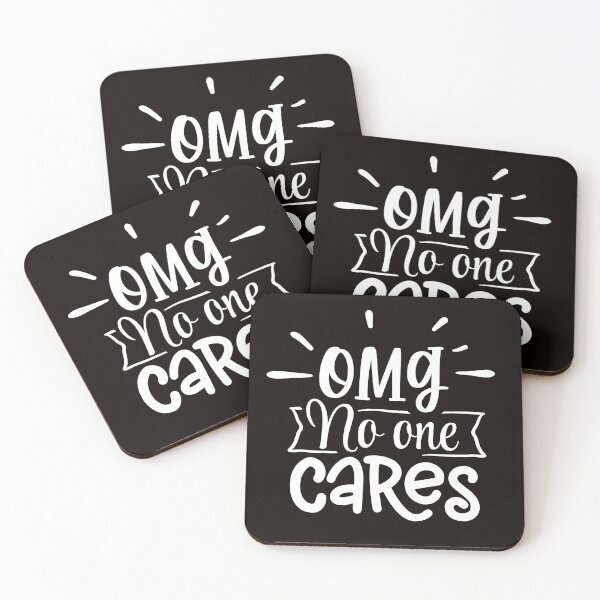 Item preview, OMG no-one cares designed and sold by thepetcellar.
