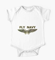 Naval Flight Officer Wings One Piece - Short Sleeve