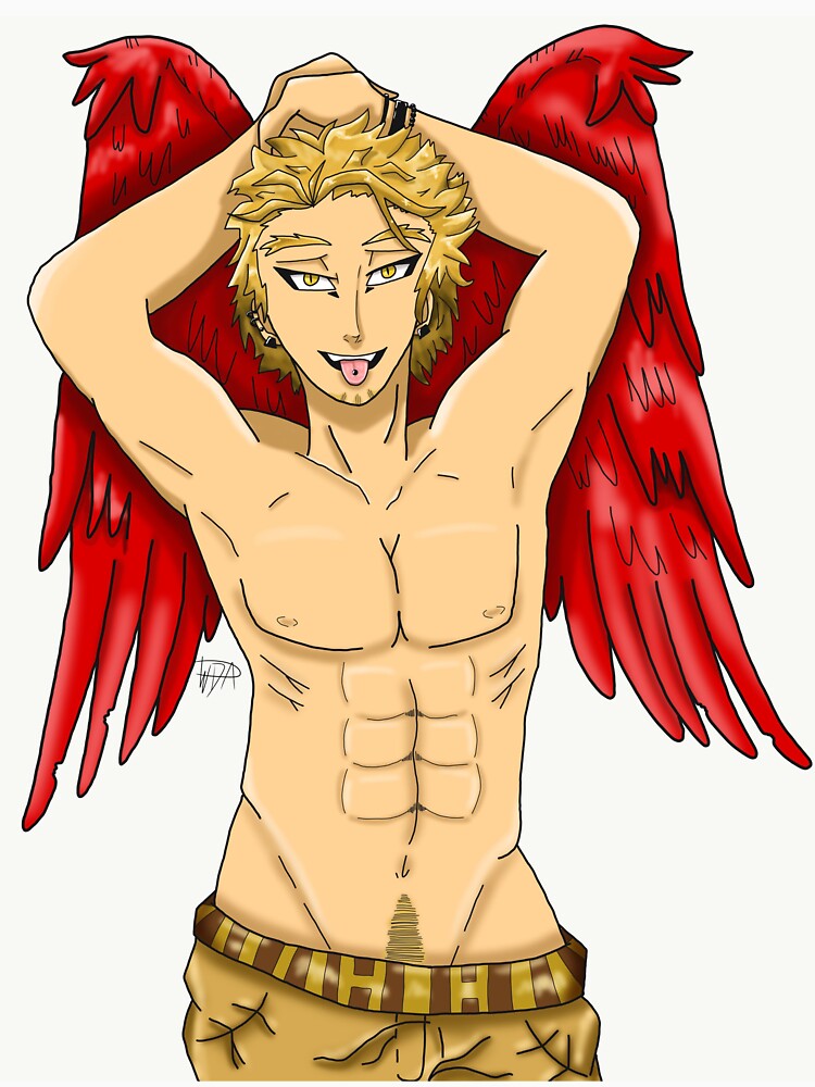 Sexy Shirtless Hawks My Hero Academia T Shirt For Sale By Wolf Den Artist Redbubble Sexy