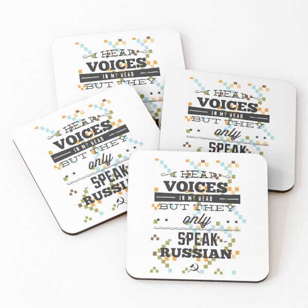Item preview, I hear voices in my head by they only speak Russian designed and sold by thepetcellar.