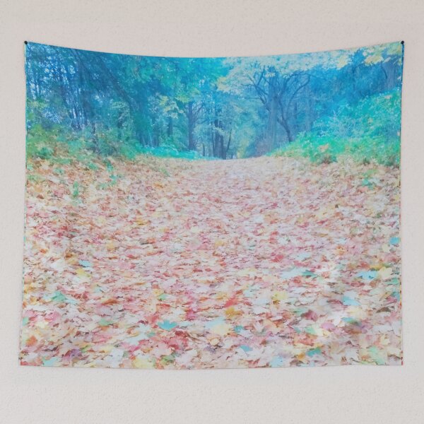 Item preview, Autumnal bright forest, natural background  designed and sold by helenkaiy.