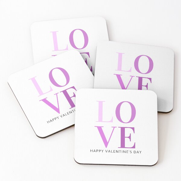 Item preview, Love Happy Valentine's Day Greeting Message designed and sold by kayodeDesign.