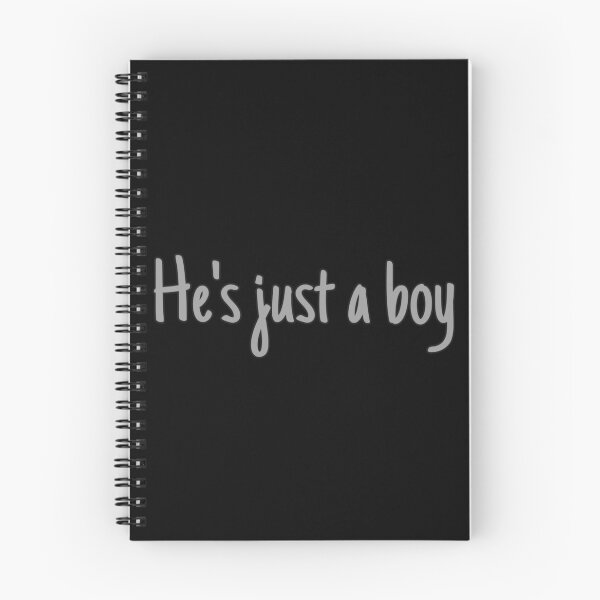Item preview, He's just a boy Sticker designed and sold by letterinee.