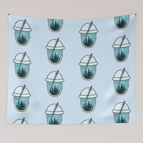 Item preview, Scenic view bubble tea designed and sold by irchiliart.