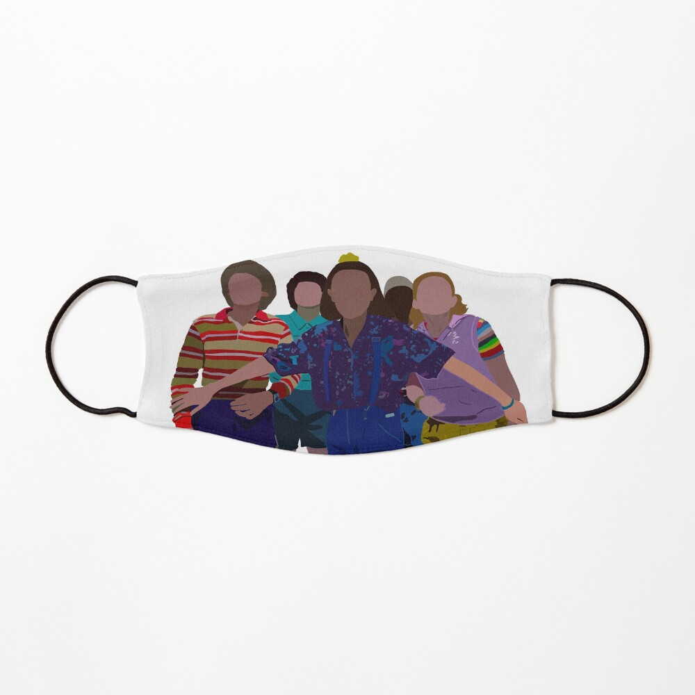 st minimalist art Mask