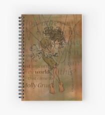 Molly Grue of The Last Unicorn Spiral Notebook
