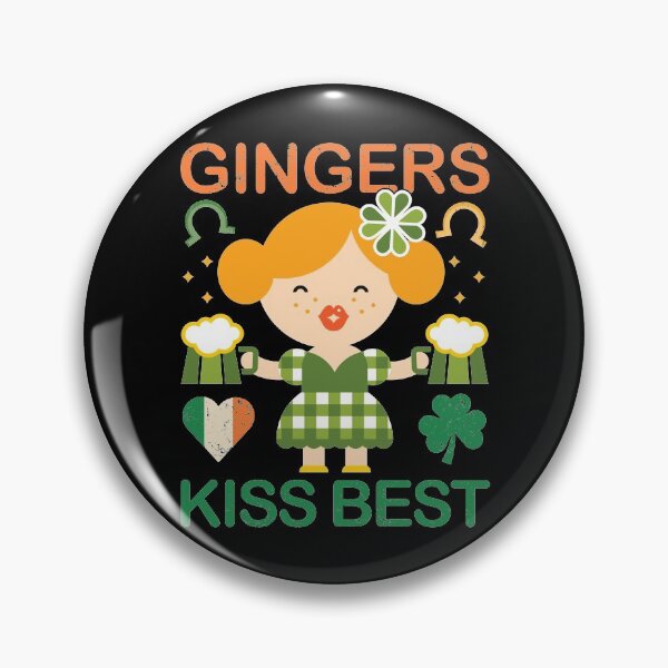 Item preview, Gingers Kiss Best | Saint Paddy's Day designed and sold by GravitiTees.