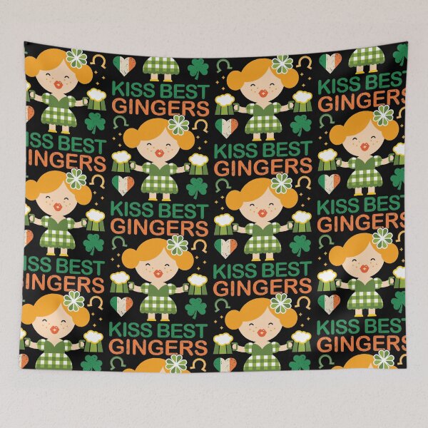 Item preview, Gingers Kiss Best | Saint Paddy's Day designed and sold by GravitiTees.