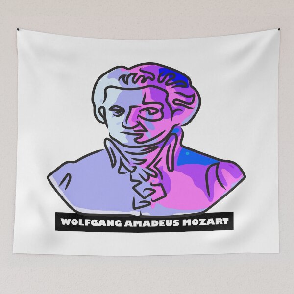 Item preview, Bust of the composer Mozart designed and sold by Xdelacra.