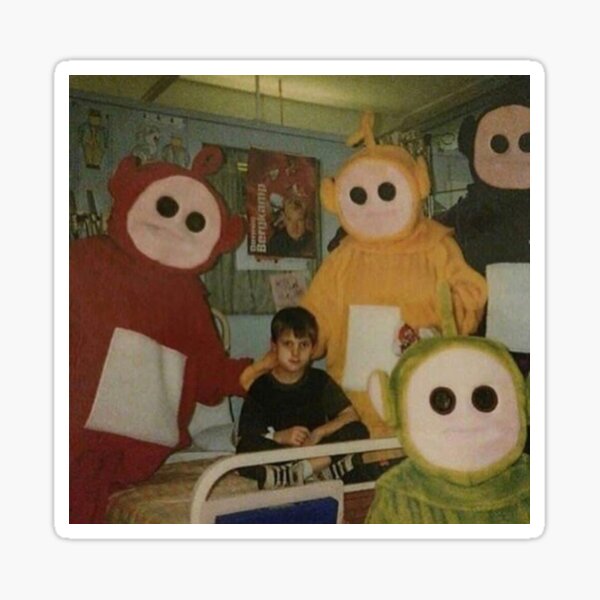 Scary Teletubbies Stickers Redbubble