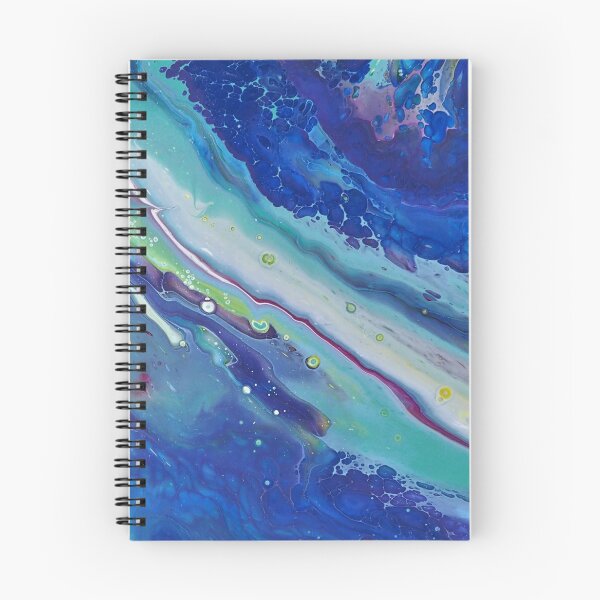 Item preview, Fluid Abstract Acrylic Painting “ocean blue” designed and sold by Zoltan10.