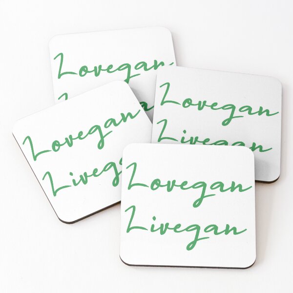 Item preview, Vegan Love - Love Vegan, Live Vegan designed and sold by SeaAndLight.