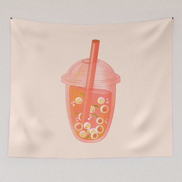 Item preview, Peach Boba designed and sold by Kimprut.