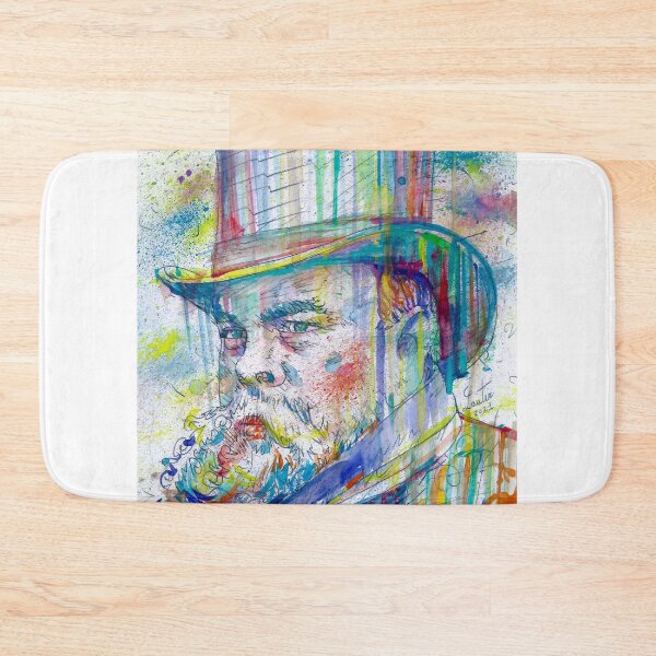 Item preview, PAUL VERLAINE - watercolor portrait .3 designed and sold by lautir.