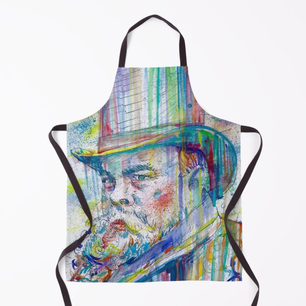 Item preview, PAUL VERLAINE - watercolor portrait .3 designed and sold by lautir.