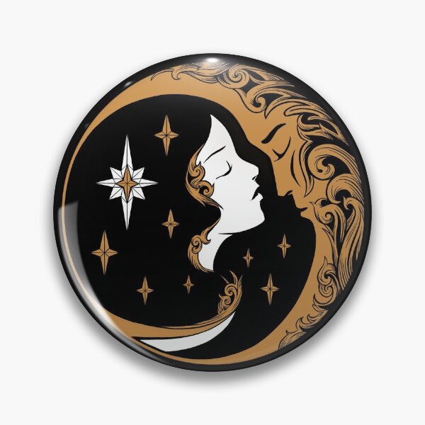 Item preview, Moon and Stars - Cosmic Lovers  designed and sold by StudioShearling.