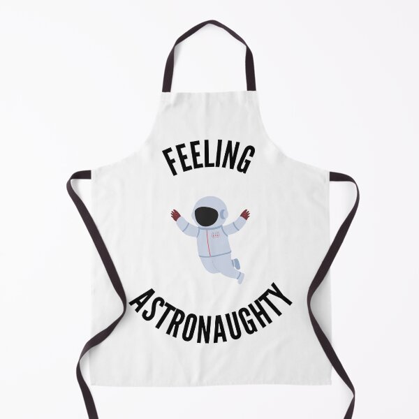 Item preview, Funny space astronaut pun feeling astronaughty designed and sold by ArtsySue.