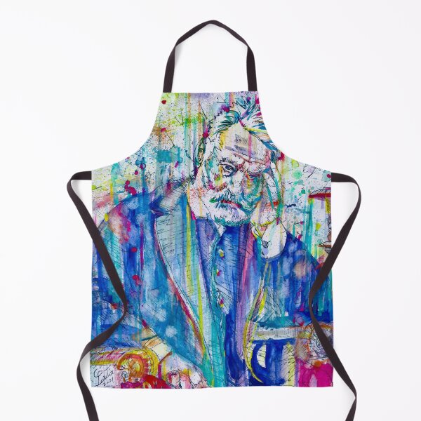 Item preview, VICTOR HUGO - watercolor portrait .2 designed and sold by lautir.