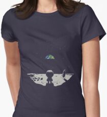 Lonely Space Women's Fitted T-Shirt