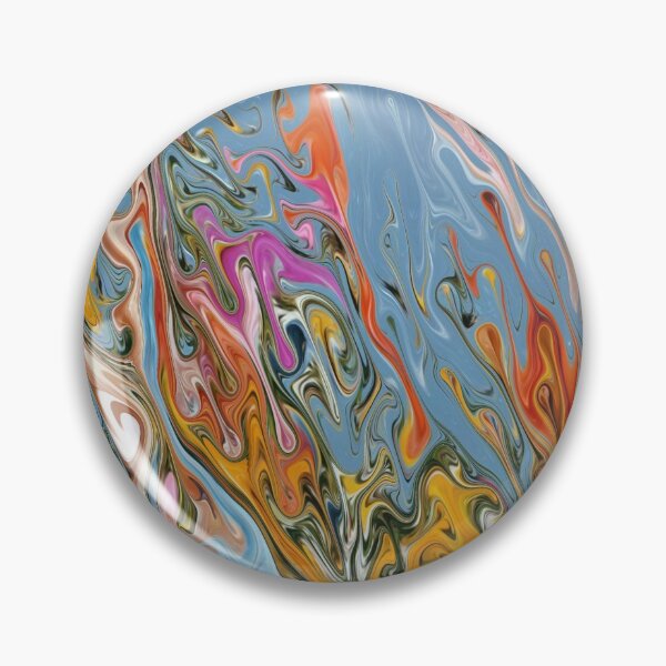 Item preview, Flowers abstract art designed and sold by Waveliquid.