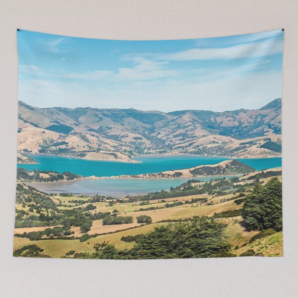 Item preview, Akaroa Harbour New Zealand designed and sold by Catherine Reading.