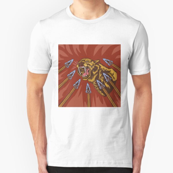Saber Tooth Tiger Slim Fit T-Shirt