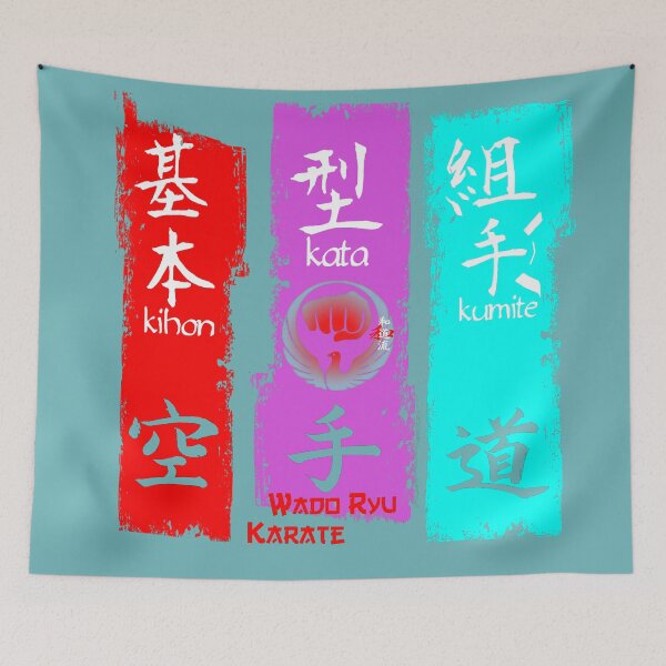 Item preview, Kihon Kata Kumite - Wado Ryu Karate designed and sold by Zanshin-Art.