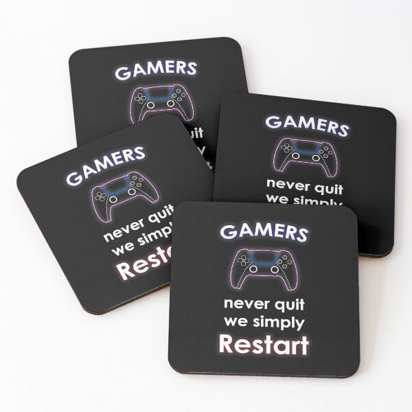 Item preview, GAMERS never quite we simply restart- Neon MODERN t-shirt  designed and sold by Abdoumh.